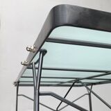 Postmodern coffee table from the Moment series by Niels Gammelgaard for Ikea, 1980s.