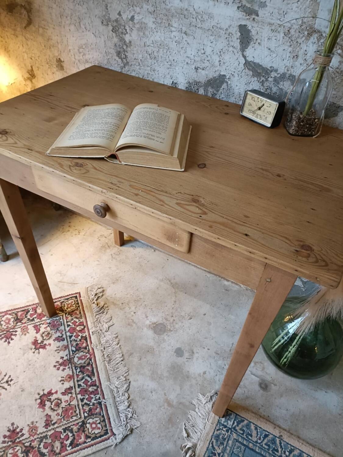 Wooden desk