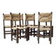 Vintage straw chairs