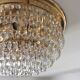 Vintage crystal stamp cascade