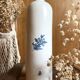 Painted stoneware bottle