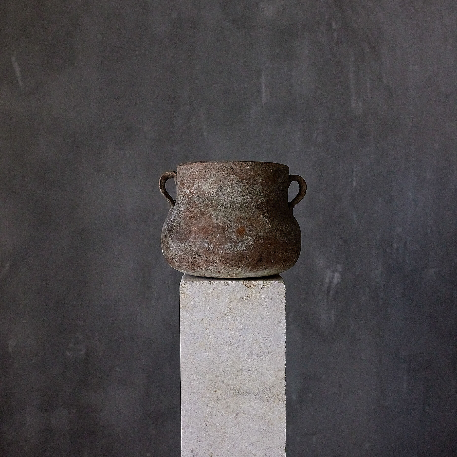 Terracotta vase vallauris