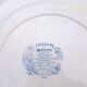 Assiette porcelaine anglaise vintage - myott - 1982
