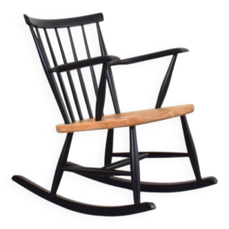 Mid-Century Swedish Rocking Chair, 1960s.