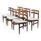 Set of six Poul Hundevad Model 30 Chairs 1960s