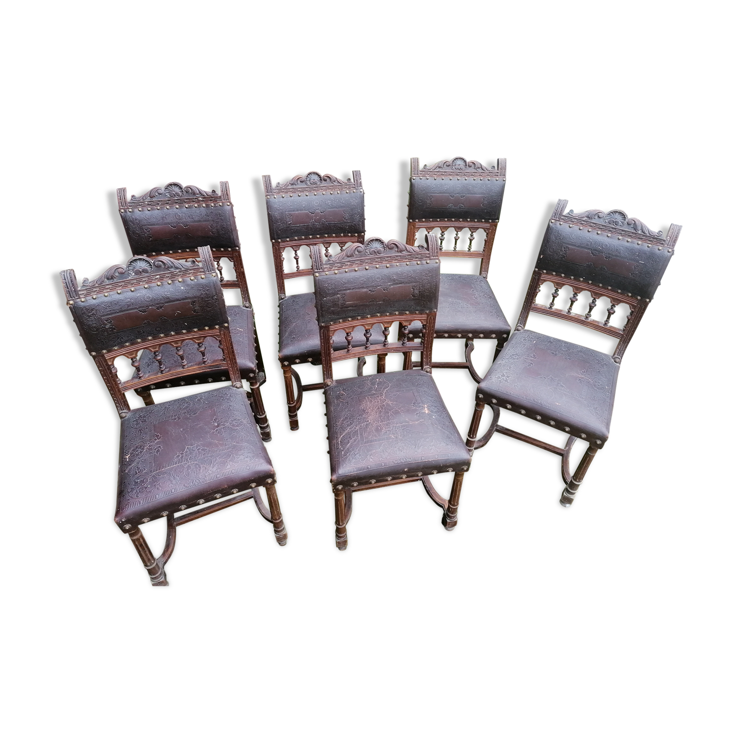 6 chairs Henry II