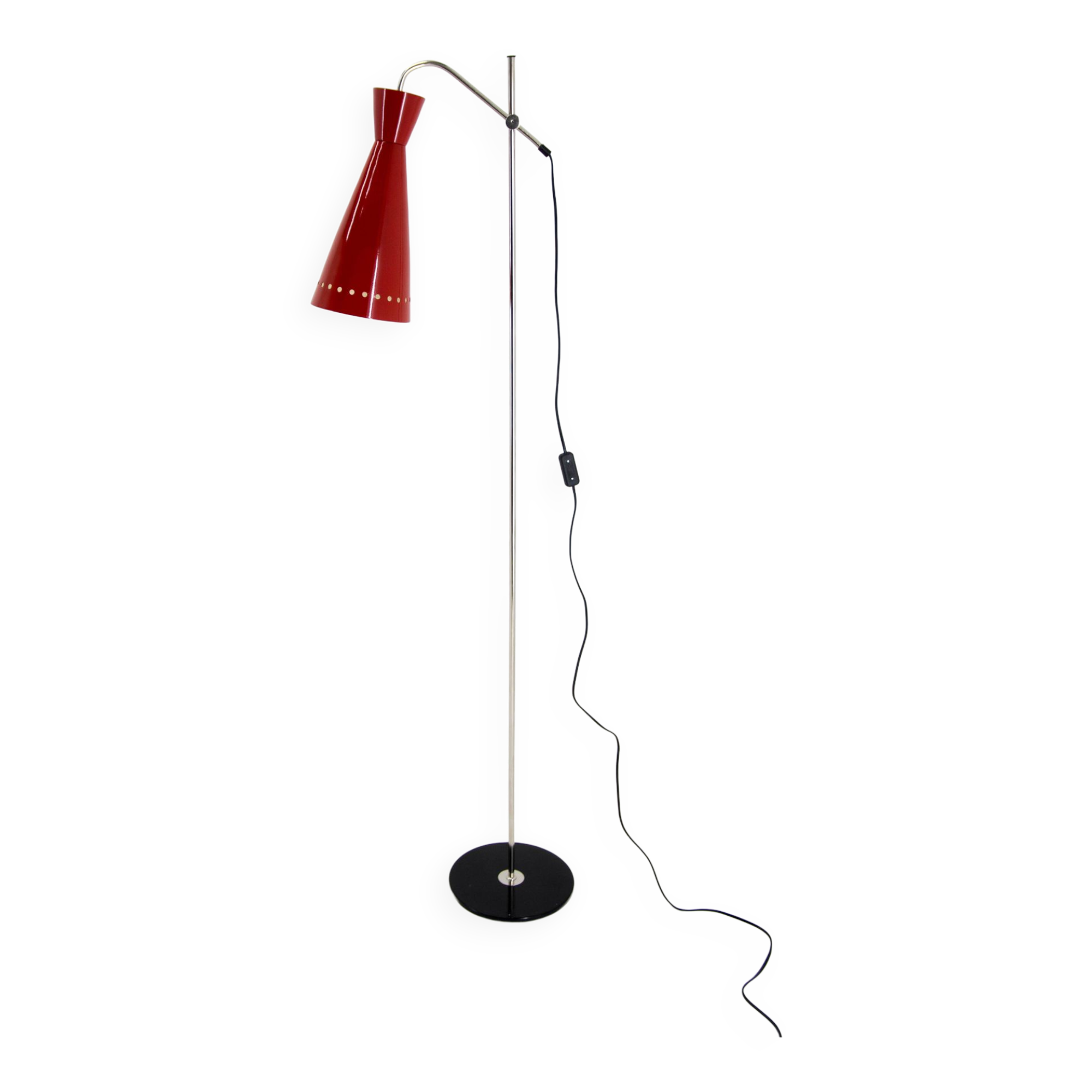 Space Age Floor Lamp, Czechoslovakia, 1960s