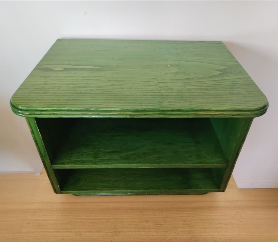 Maugrion bedside table Roche Bobois green