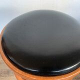 Series of 16 curved wooden bar stools dlg Thonet Baumann Fischel