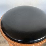 Series of 16 curved wooden bar stools dlg Thonet Baumann Fischel