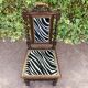 Antique carved wooden chair