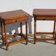 Pair of bedsides in cherry