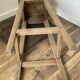 Vintage Oak Workbench Stool