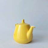Théière vintage jaune Villeroy & Boch vaisselle rétro