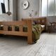 Lit 2 places massif Maison Regain 140 cm
