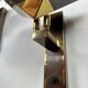 2x Vintage design bronze wall lamps