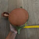 Green ceramic teapot