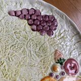 Plat à tarte - gâteau Barbotine fruits