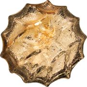 Rare pair of Murano glass wall sconces by Mazzega