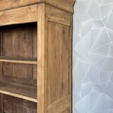 Ancienne armoire bois massif aérogommé
