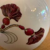 Tharaud Limoges porcelain ball vase