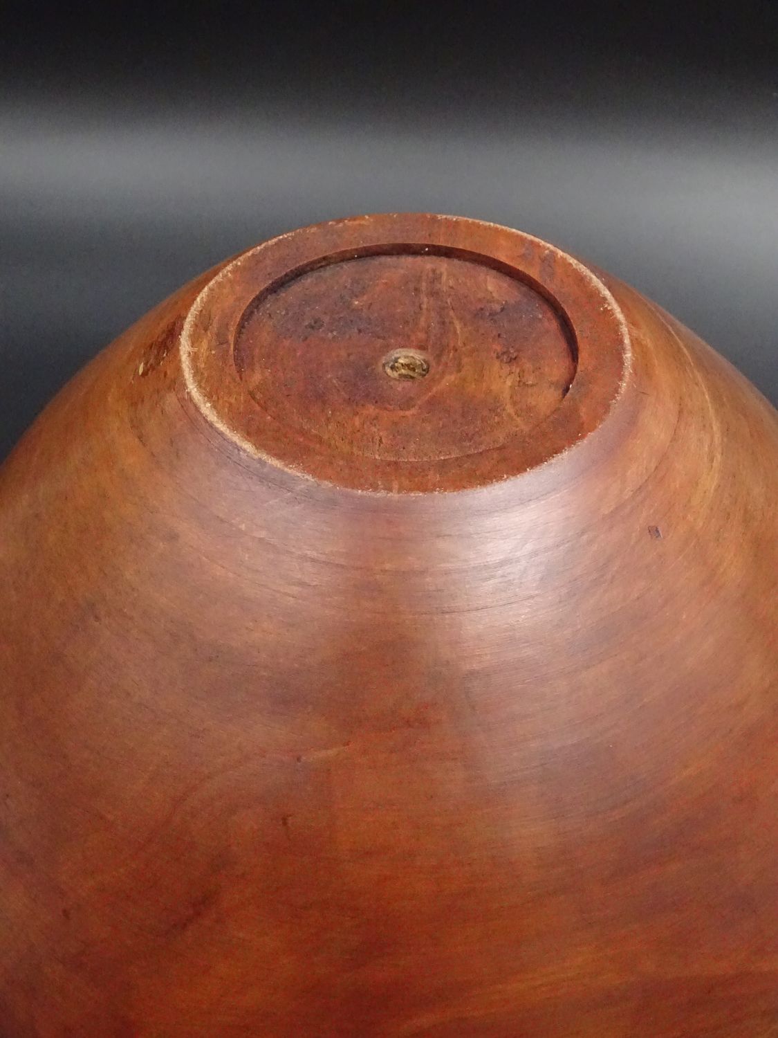 Coupe en bois objet déco et vintage des années 1970