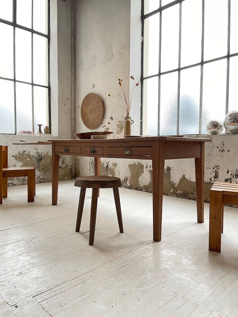 Cherry farm table - oak 2m60