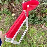 Vintage red folding chair