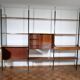 Mid-Century Teak Modular Wall Unit and Room Divider from Italy, 1960s