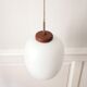 Pendant lamp "Kina" by Bent Karlby, Lyfa, 1950