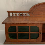 Old wooden shelf