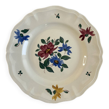 Plat de présentation, compotier Sarreguemines