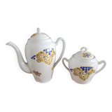 Sucrier et cafetière
