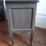 Commode patiné style Louis XV 2 tiroirs