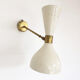 Pair of Italian design sconces 1950s