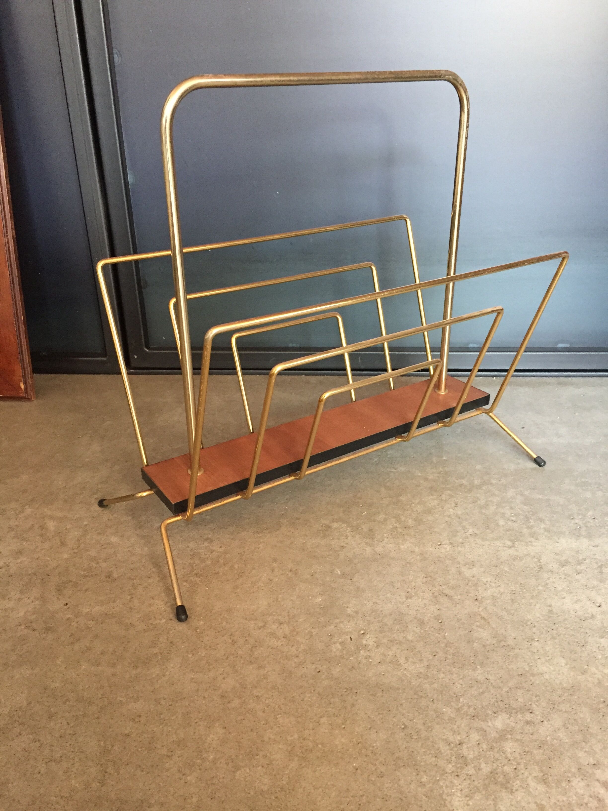 Golden magazine door