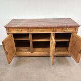 Marble top store bank