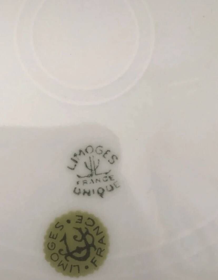 Flat plates Limoges