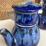 Old enameled coffee pot