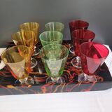 Stemmed glasses
