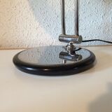 Black vintage Aluminor lamp