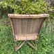 rattan cane armchair