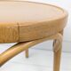 Mid Century Pouf Bois courbé Bois Pouf en bois Chevet Pouf à fleurs Skandi Scandinave D
