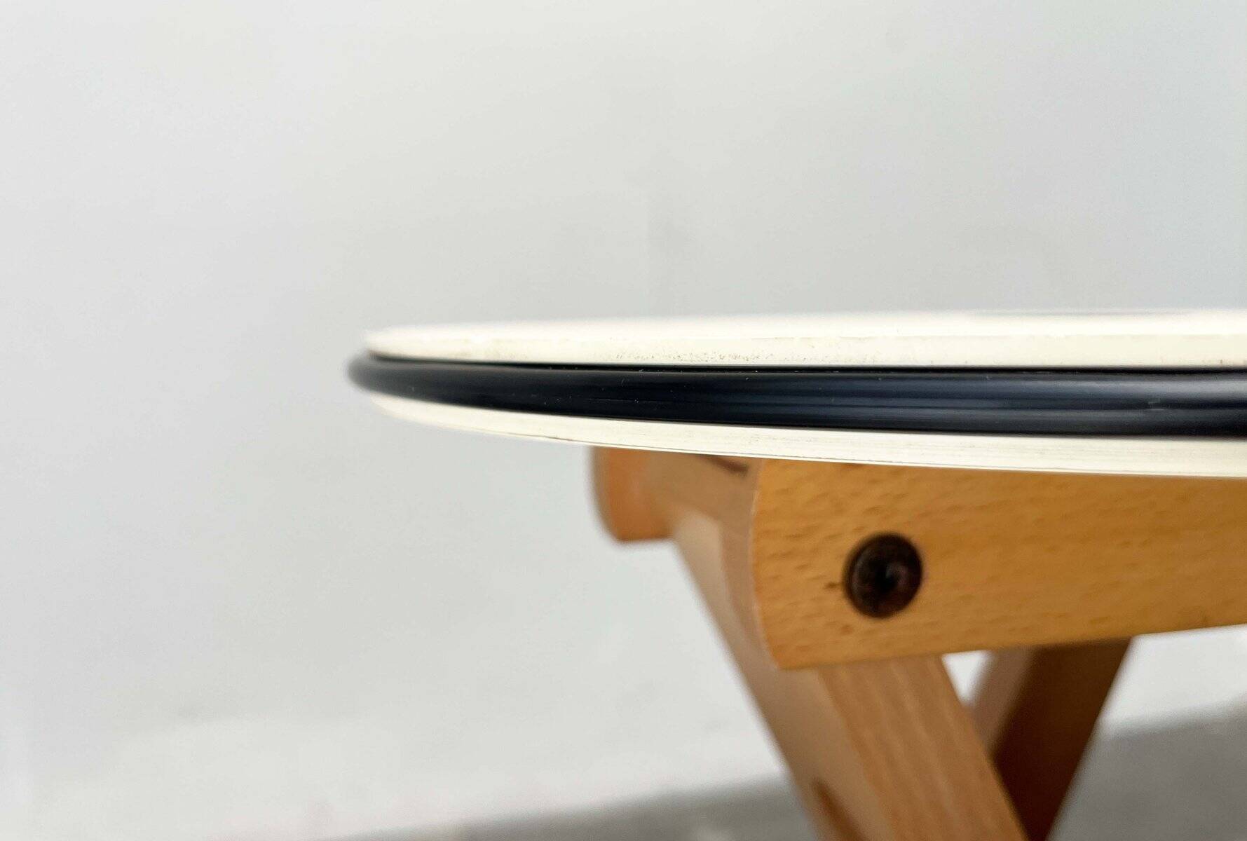 Postmodern Italian folding stool by Enolinea, 1980s.