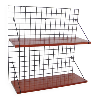 Étagère "meca" 2 tablettes par pierre guariche pour meurop