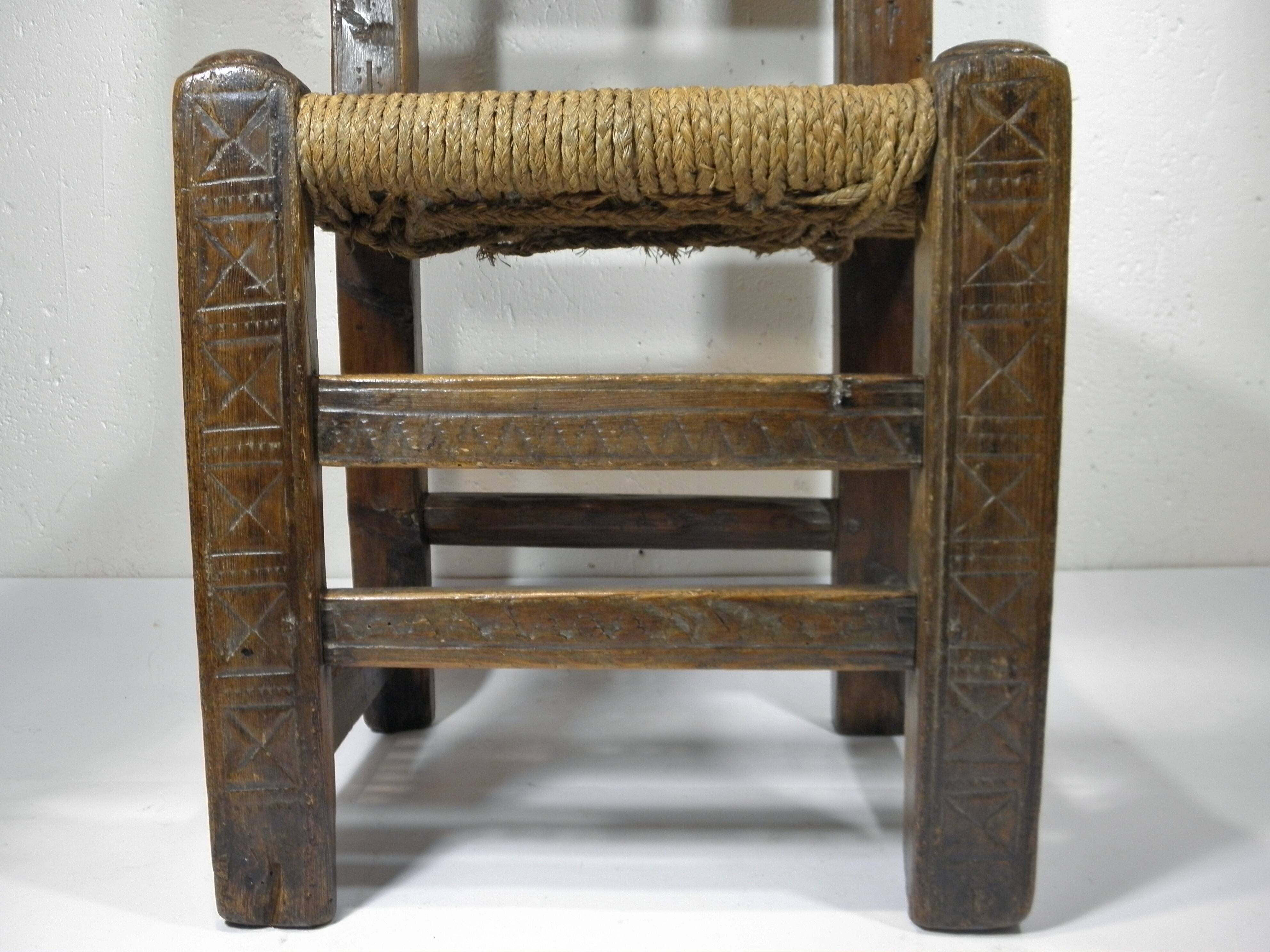 Rustic chair - Folk art - Spain