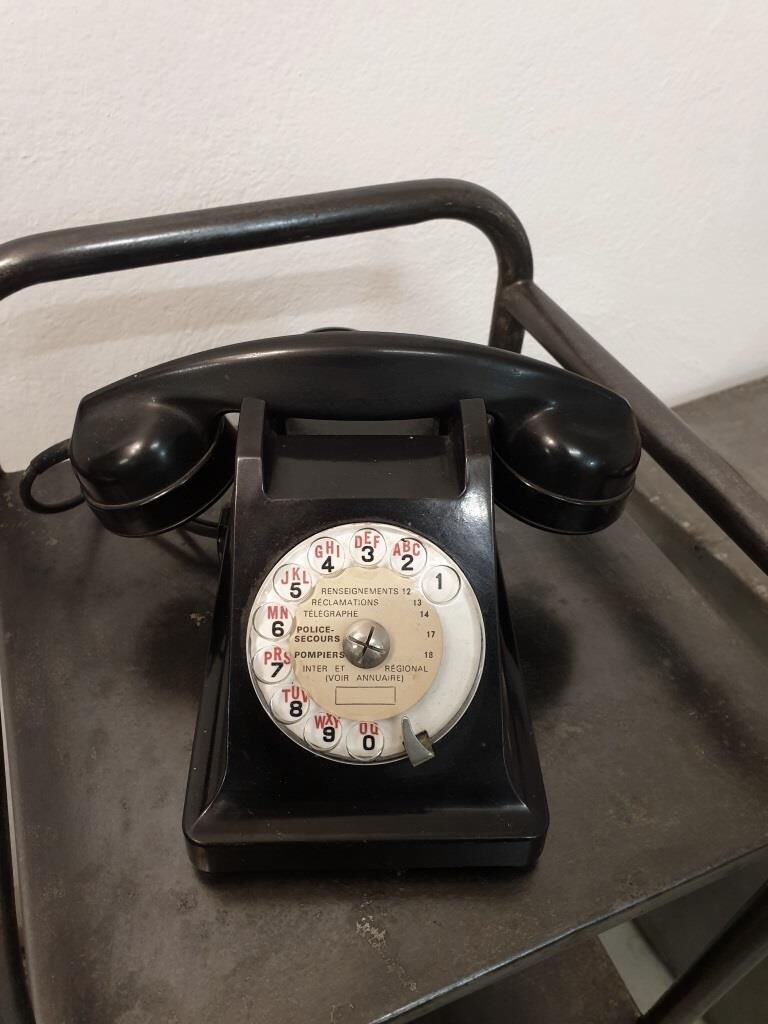 Black telephone