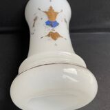 Vase napoleon iii opalescent white opaline