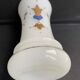 Vase napoleon iii opalescent white opaline