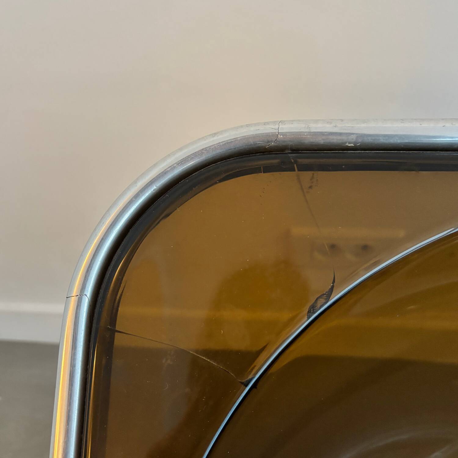 "Plona" armchair by Giancarlo Pieretti for Castelli